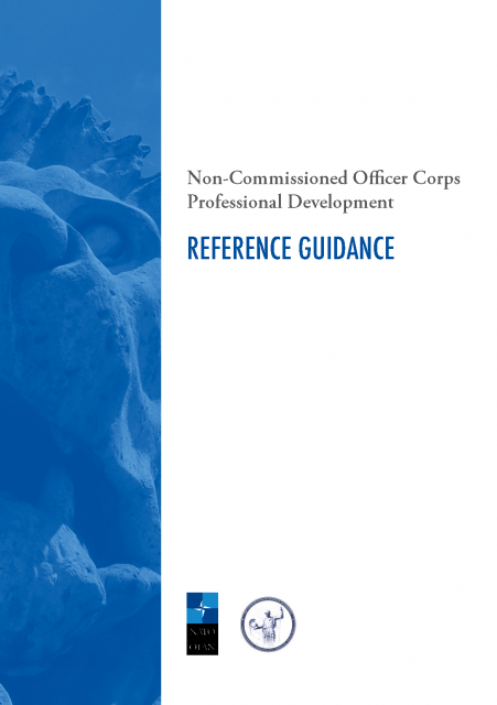 Non-Commissioned Officer Corps Professional Development REFERENCE GUIDANCE